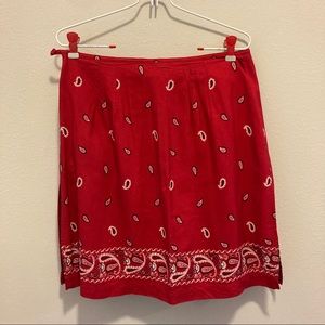 Bandanna skirt/skort